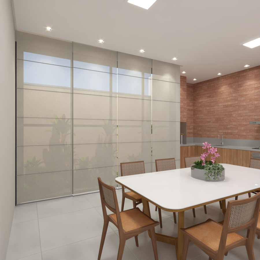 PAINEL ROMANO TELA SOLAR 3%