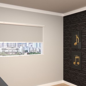 CORTINA ROLÔ EM TECIDO BLACKOUT KITBOX